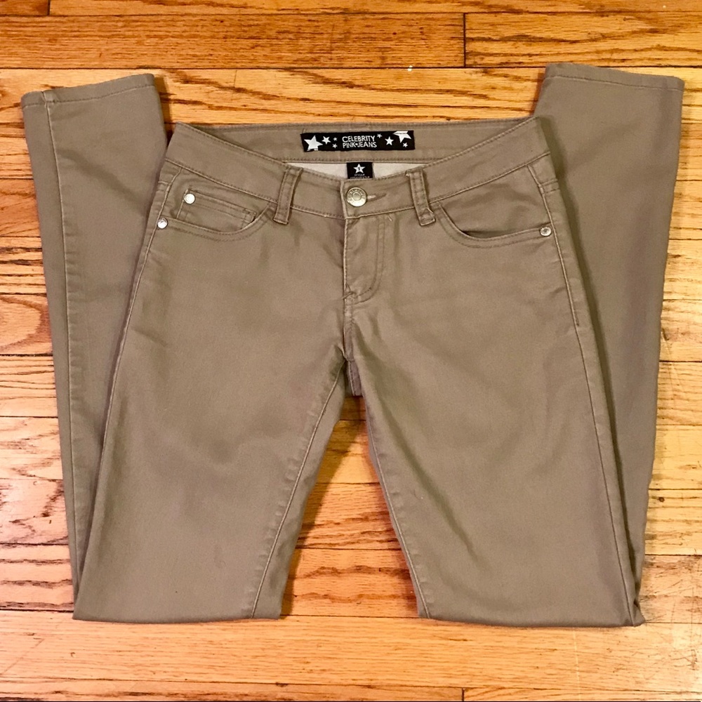 Celebrity Pink Taupe Skinny Jeans